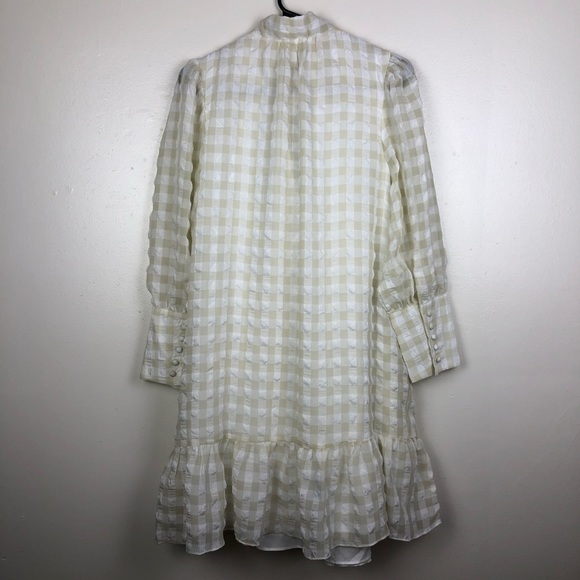 Walter Baker NWOT Gingham Baby Doll Dress - Picture 6 of 8